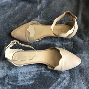 Chinese Laundry Nude Flats Ankle Strap